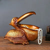 Artisano Pelican Wall Sculpture | Luxury Decorative Storage with Hidden Organizer