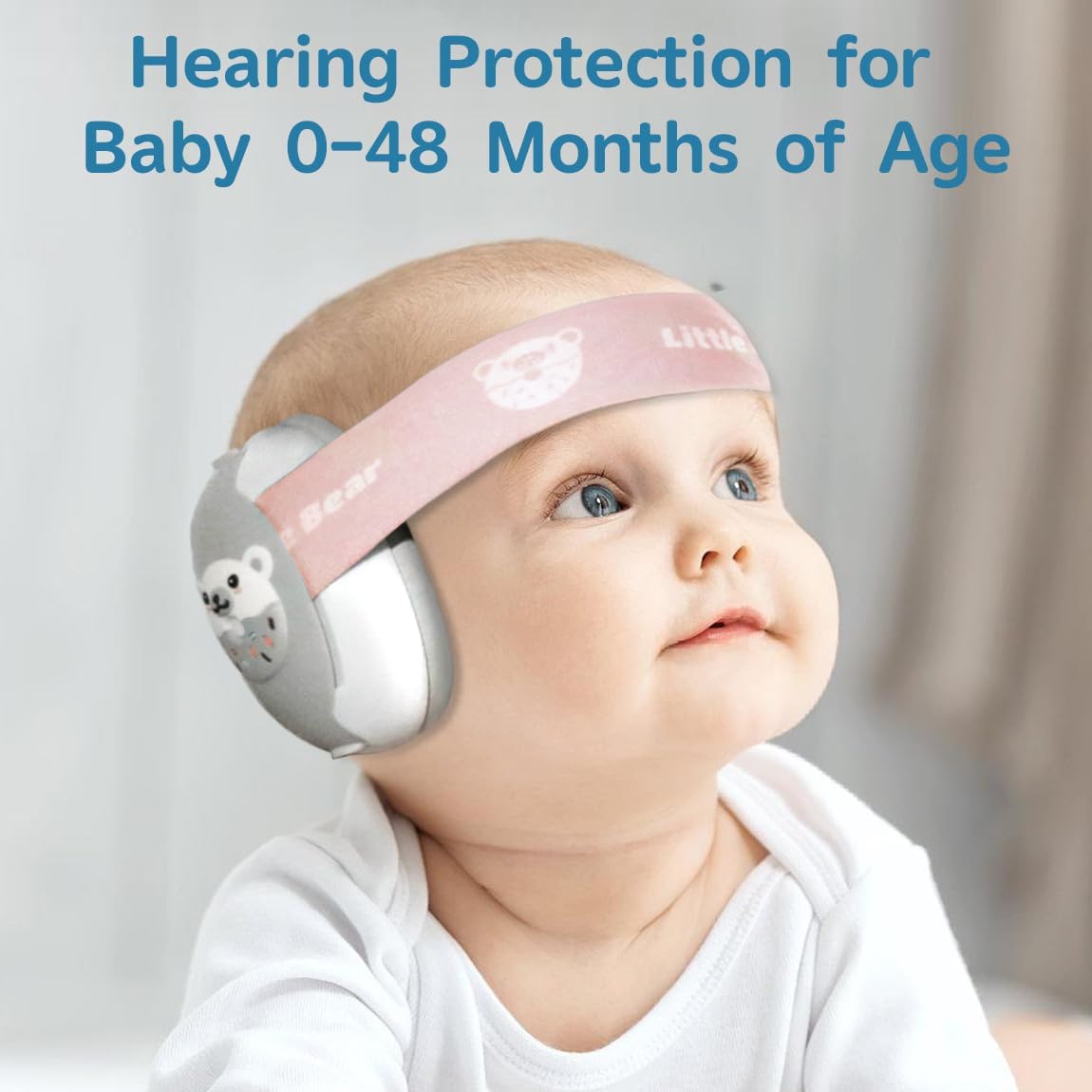 2-in-1 Baby Ear Protectors - Adjustable Noise-Cancelling Headphones