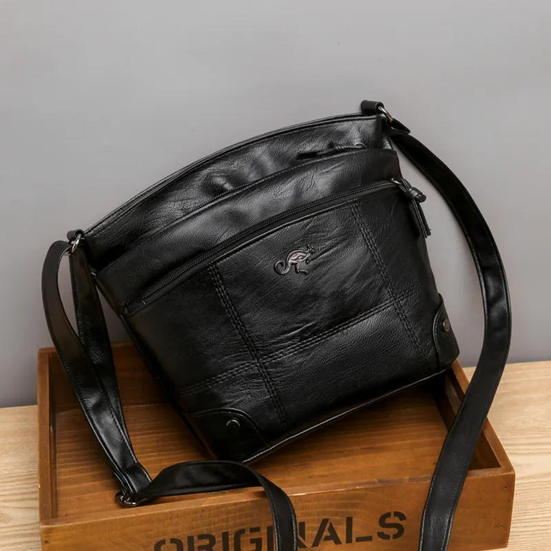 Stylish Ladies' Leather Shoulder Bag – Sabrina