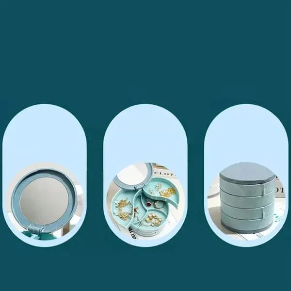 Rotating Jewellery Storage Box (4 Layers)