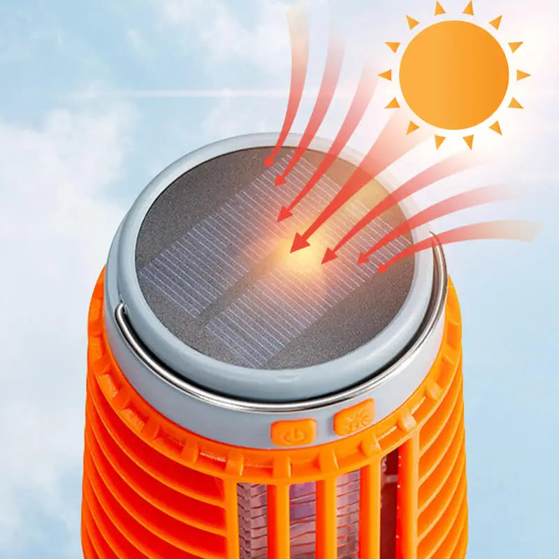 EcoGuard Mosquito Shield Lamp | Solar-powered UV mosquito repellent for home and outdoor spaces