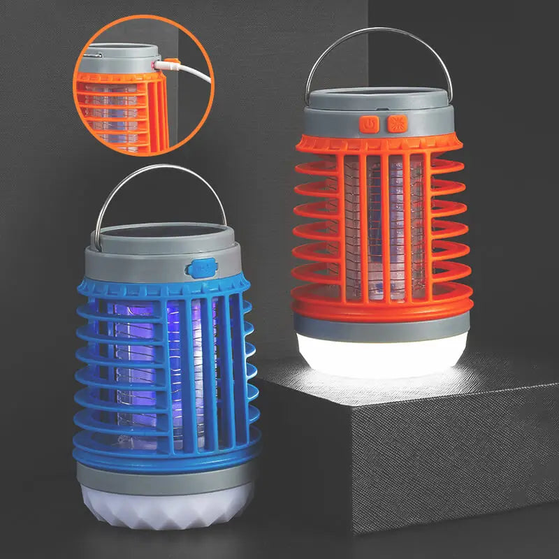 EcoGuard Mosquito Shield Lamp | Solar-powered UV mosquito repellent for home and outdoor spaces
