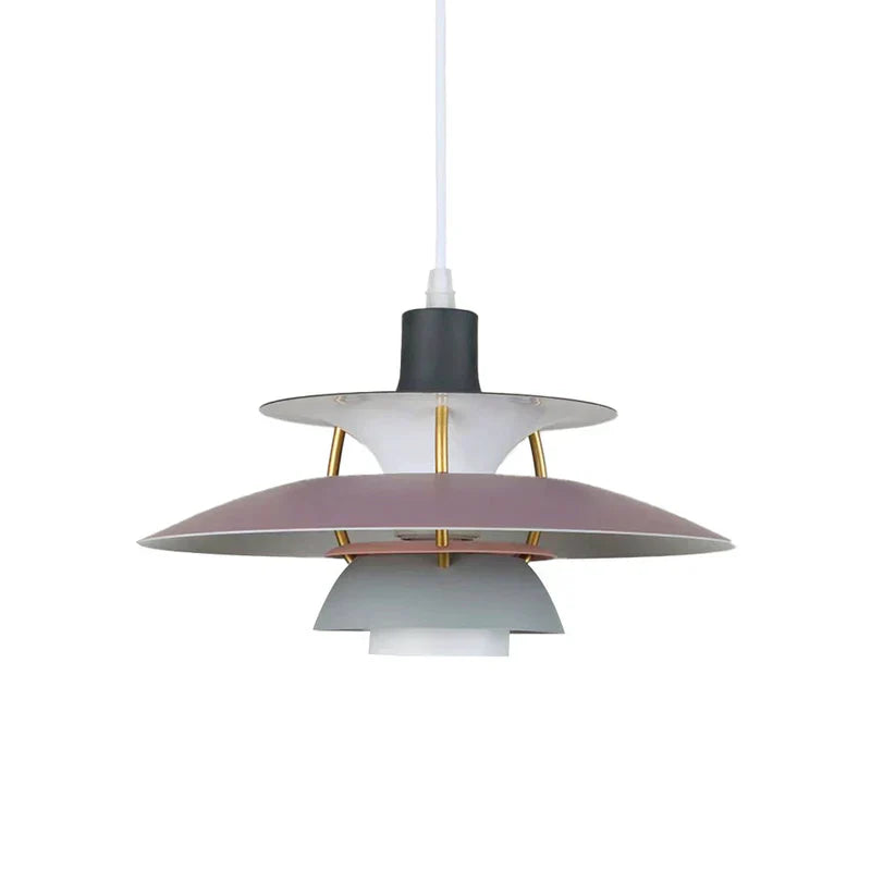 Morandi Modern LED Pendant Light with Shade