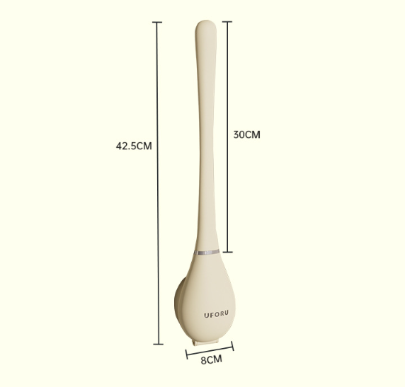 Modern Household Flexography Silicone Toilet Brush