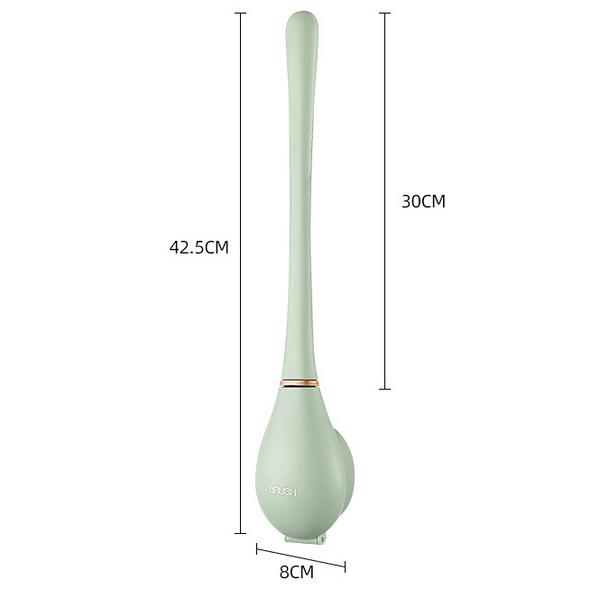 Modern Household Flexography Silicone Toilet Brush