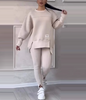 LuxeLounge Wearable Comfort Set | Oversized sweatshirt and seamless leggings for all-day style and ease