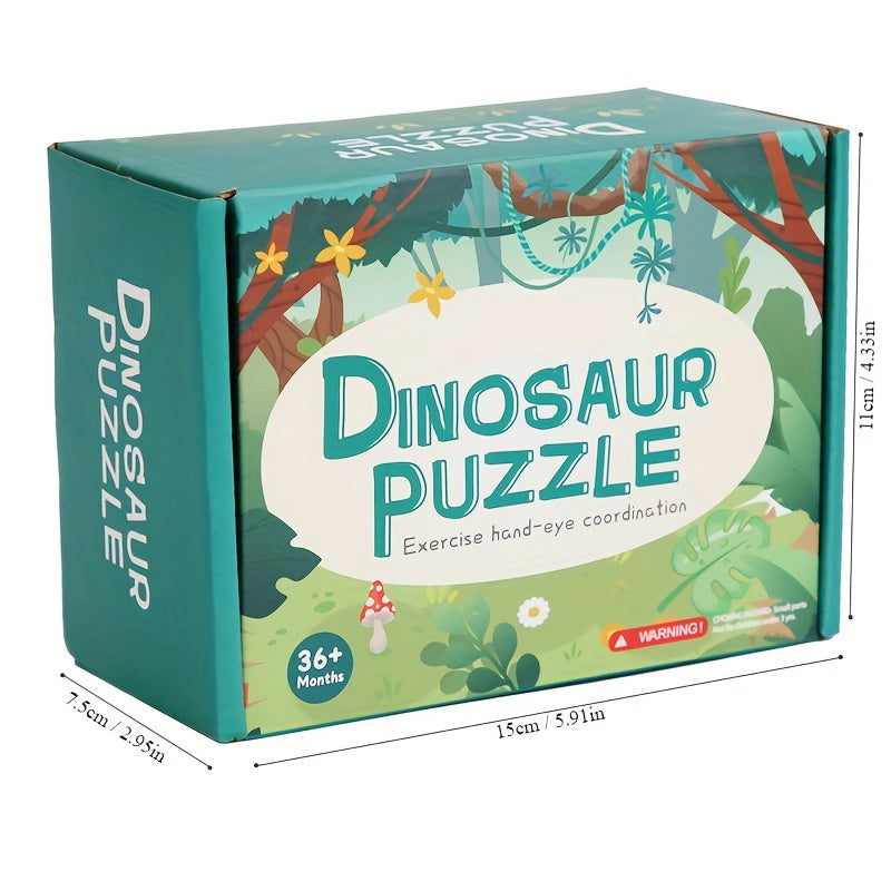 Educational Dinosaur Puzzle - For Creative Learning and Playful Fun