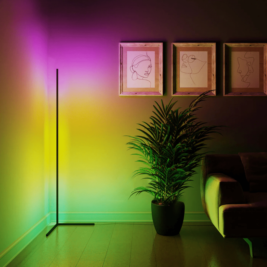 Dimmable LED Floor Lamp – Luxury Lighting with 1+ Million Colours