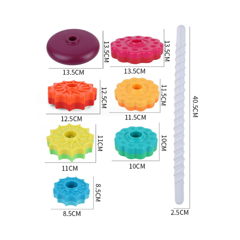 Toddler Stacking Towers - TwirlTowers