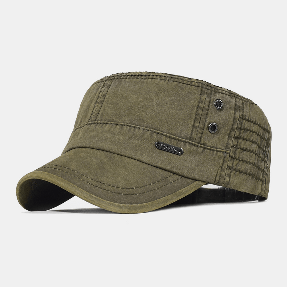 Adjustable Military Men's Cap – Mason