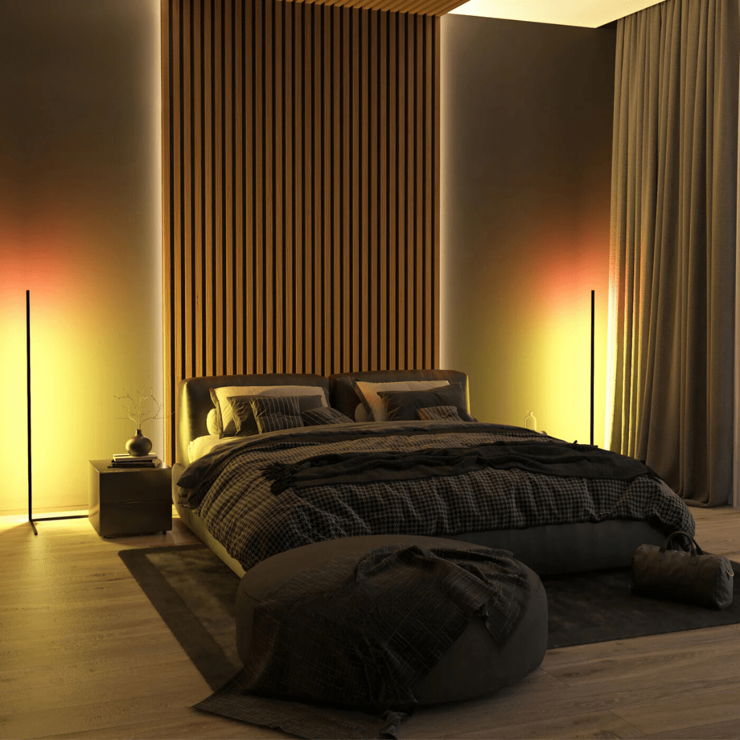 Dimmable LED Floor Lamp – Luxury Lighting with 1+ Million Colours
