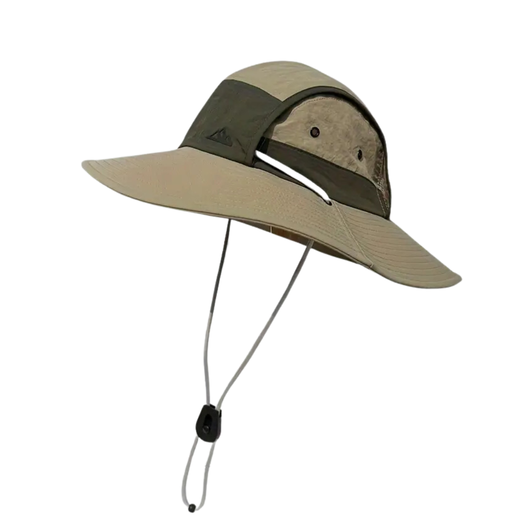 Foldable Outdoor Sun Hat with UV Protection – SunGuard Explorer