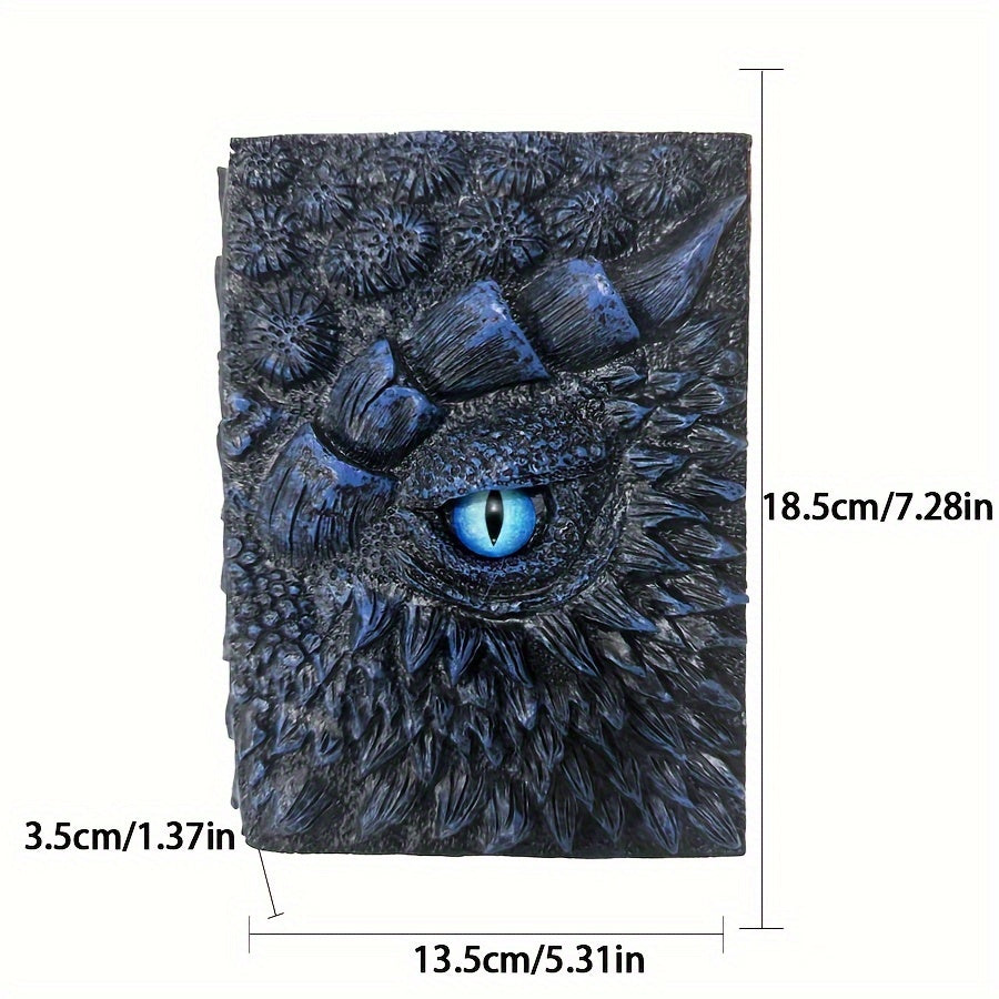 Fantasy Notebook with Dragon Eye – Robust and Artistic