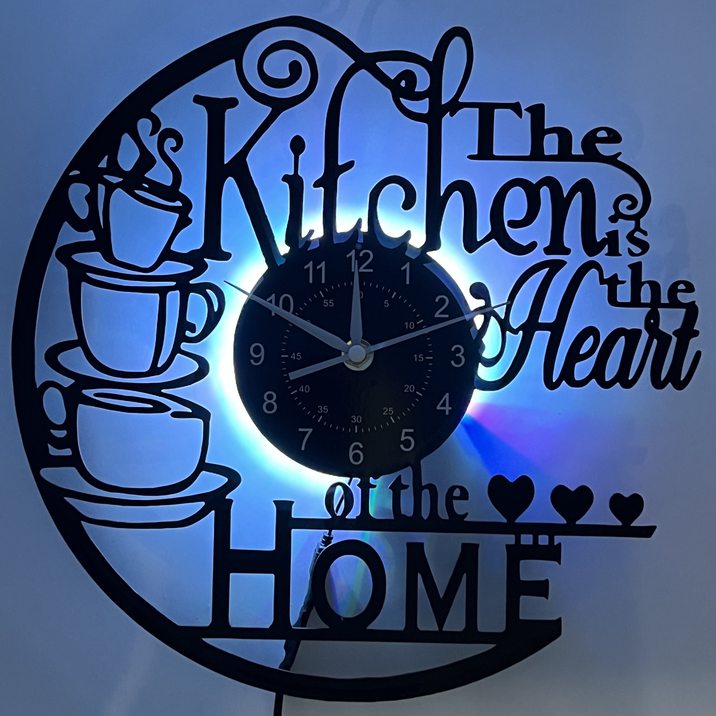 Charming Kitchen Wall Clock – For a Cosy Atmosphere