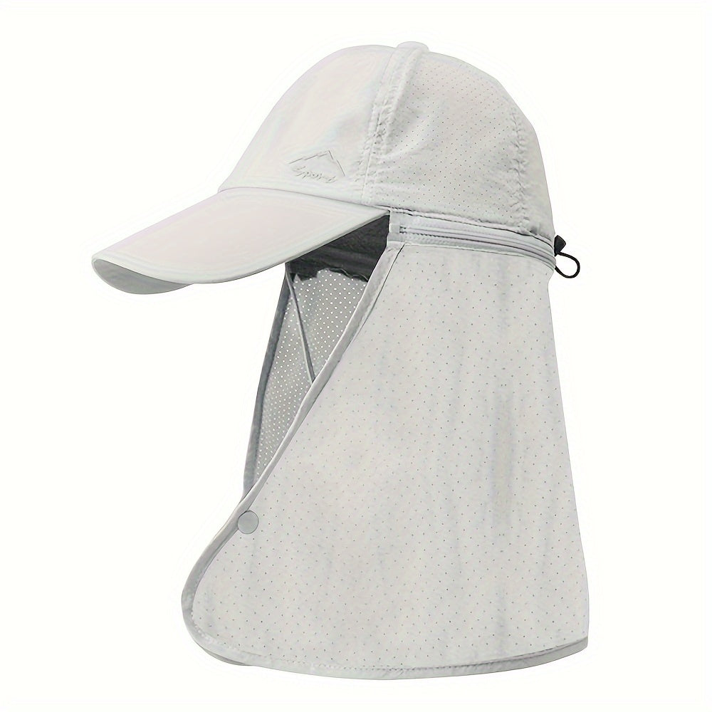 UV Protection Trucker Hat with Neck Protection for Outdoor Adventures - SchattenPro