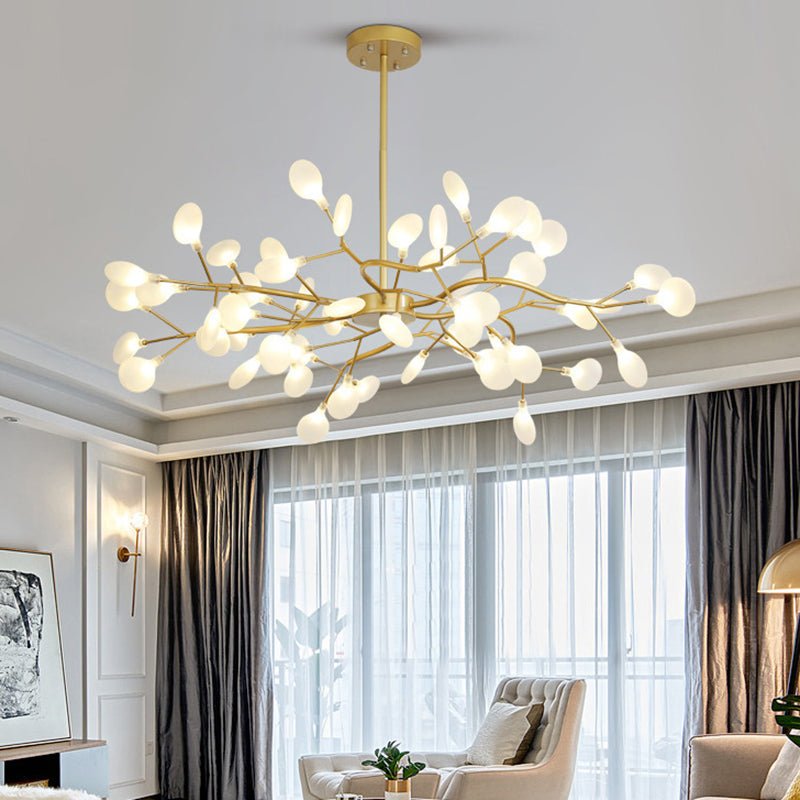 Simplicity Branched Firefly Chandelier | Modern LED Firefly Acrylic Chandelier G9 Fitting 110V/220V Dia 78cm/85cm/115cm Timeless Design Ceiling Light
