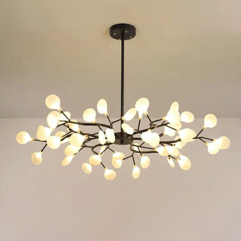 Simplicity Branched Firefly Chandelier | Modern LED Firefly Acrylic Chandelier G9 Fitting 110V/220V Dia 78cm/85cm/115cm Timeless Design Ceiling Light
