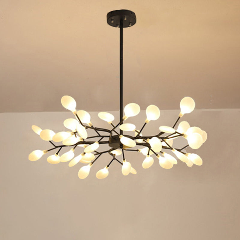 Simplicity Branched Firefly Chandelier | Modern LED Firefly Acrylic Chandelier G9 Fitting 110V/220V Dia 78cm/85cm/115cm Timeless Design Ceiling Light