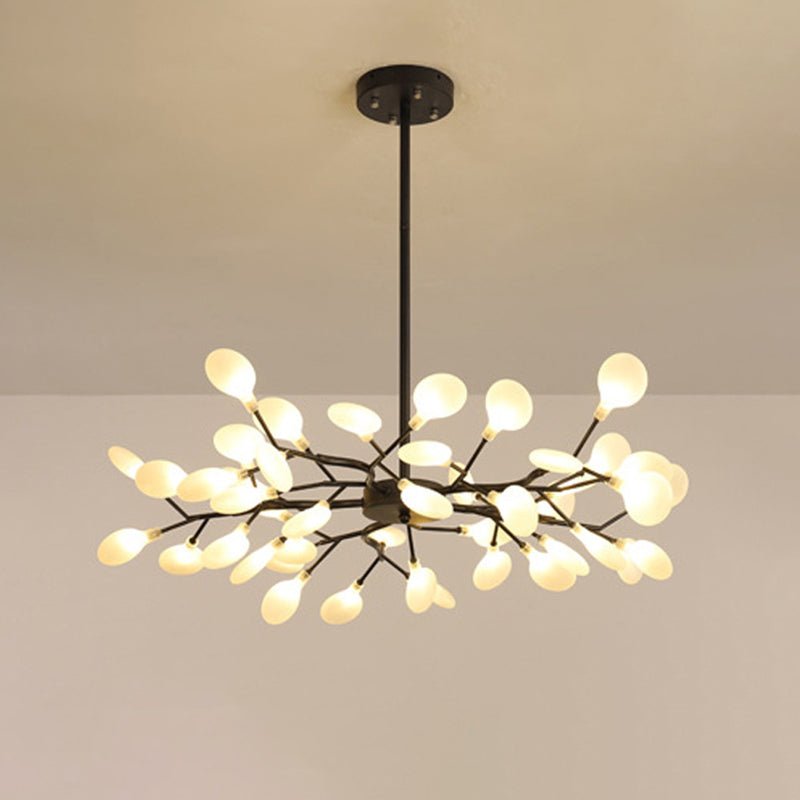 Simplicity Branched Firefly Chandelier | Modern LED Firefly Acrylic Chandelier G9 Fitting 110V/220V Dia 78cm/85cm/115cm Timeless Design Ceiling Light