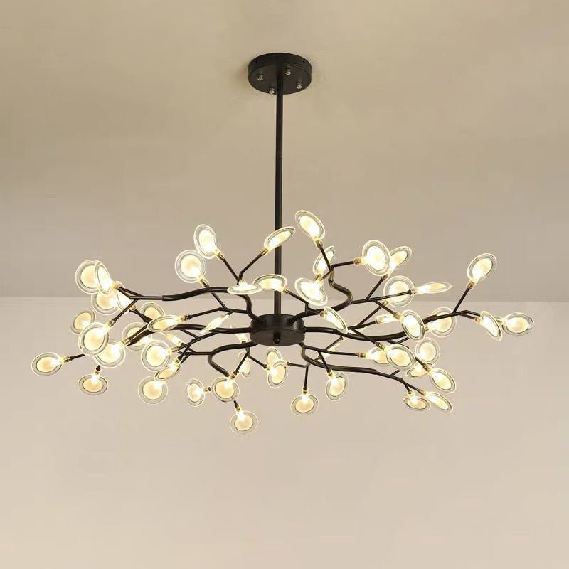 Simplicity Branched Firefly Chandelier | Modern LED Firefly Acrylic Chandelier G9 Fitting 110V/220V Dia 78cm/85cm/115cm Timeless Design Ceiling Light