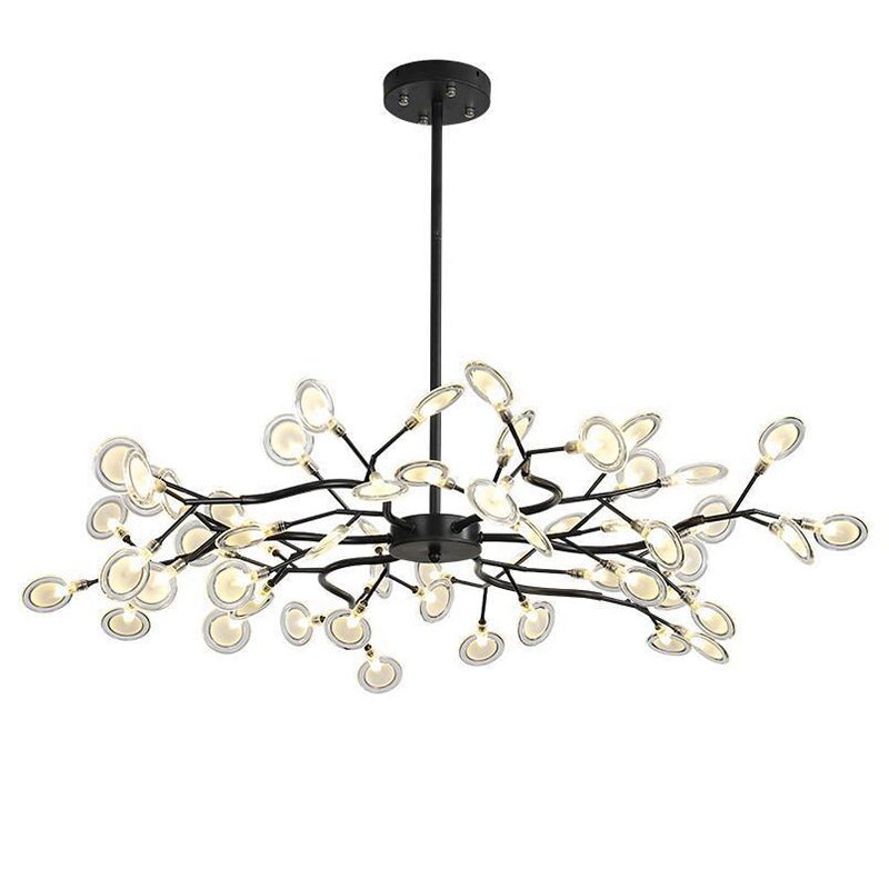 Simplicity Branched Firefly Chandelier | Modern LED Firefly Acrylic Chandelier G9 Fitting 110V/220V Dia 78cm/85cm/115cm Timeless Design Ceiling Light