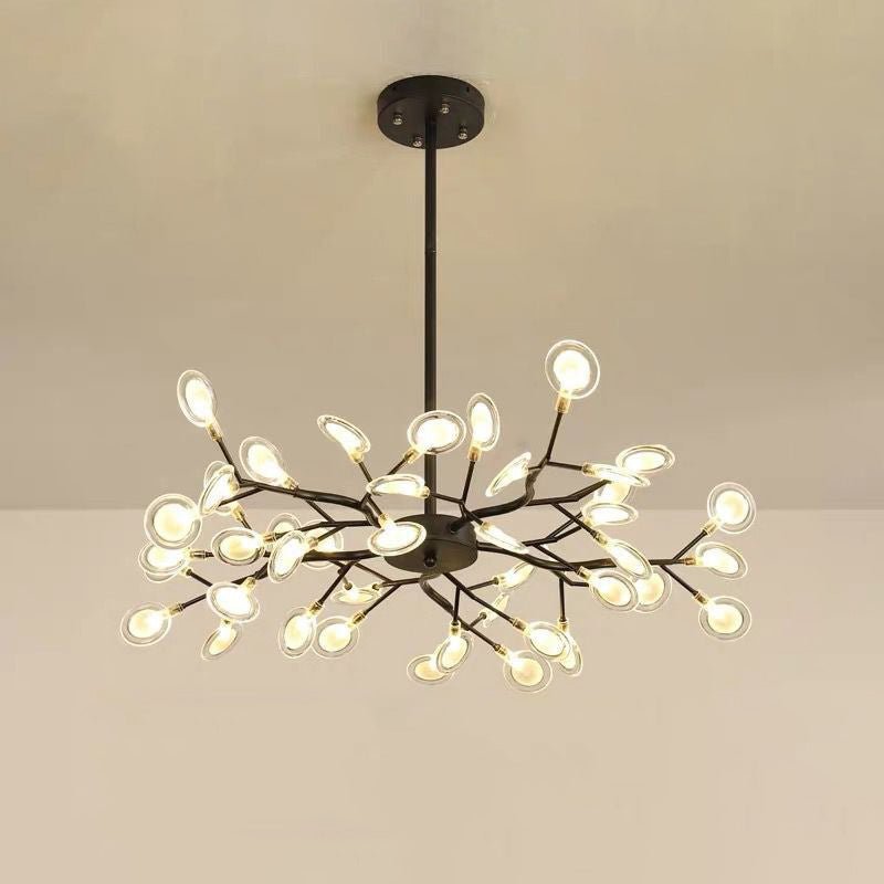 Simplicity Branched Firefly Chandelier | Modern LED Firefly Acrylic Chandelier G9 Fitting 110V/220V Dia 78cm/85cm/115cm Timeless Design Ceiling Light