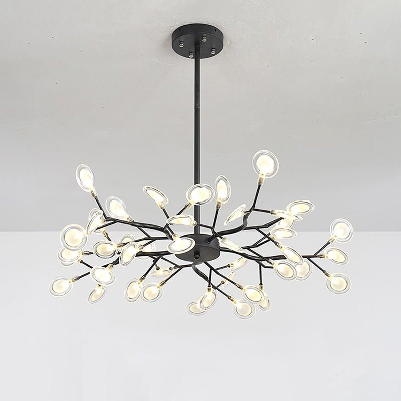Simplicity Branched Firefly Chandelier | Modern LED Firefly Acrylic Chandelier G9 Fitting 110V/220V Dia 78cm/85cm/115cm Timeless Design Ceiling Light