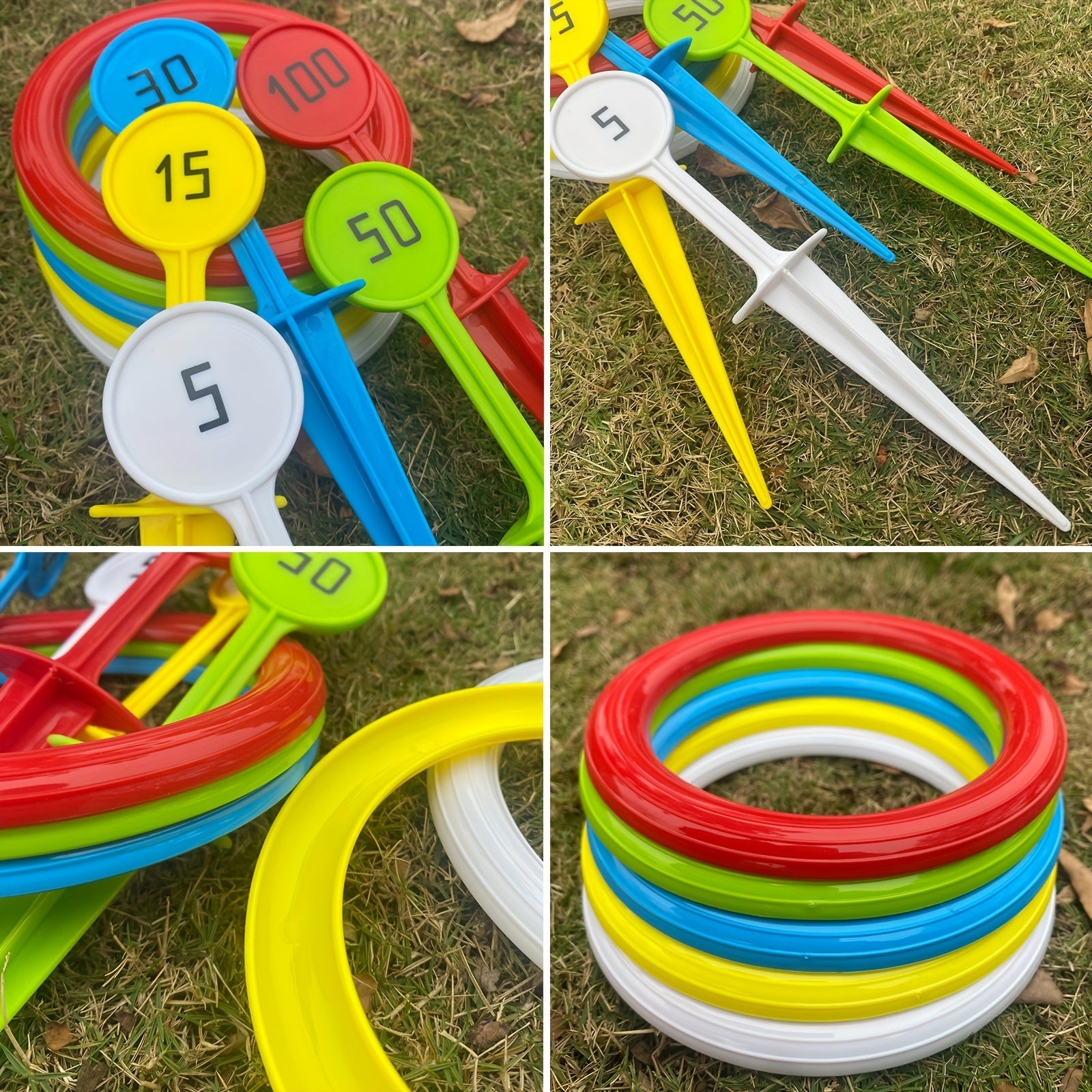 Colourful Ring Toss Set - For Enjoyable Outdoor Activities
