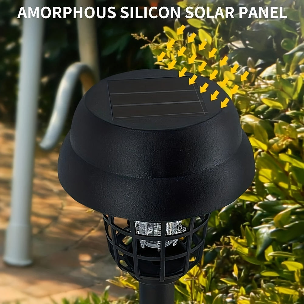 Solar-Powered Outdoor Insect Killer Lamp – Mosquito & Fly Catch Duo