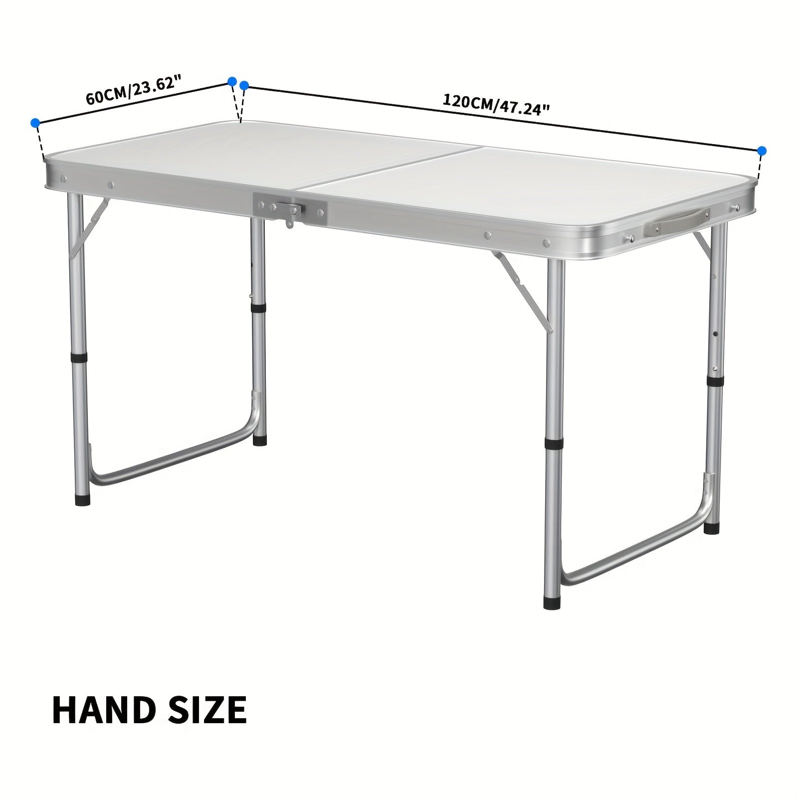 Folding Camping Table - Lightweight and Portable, Ideal for Parties and Outdoor Activities