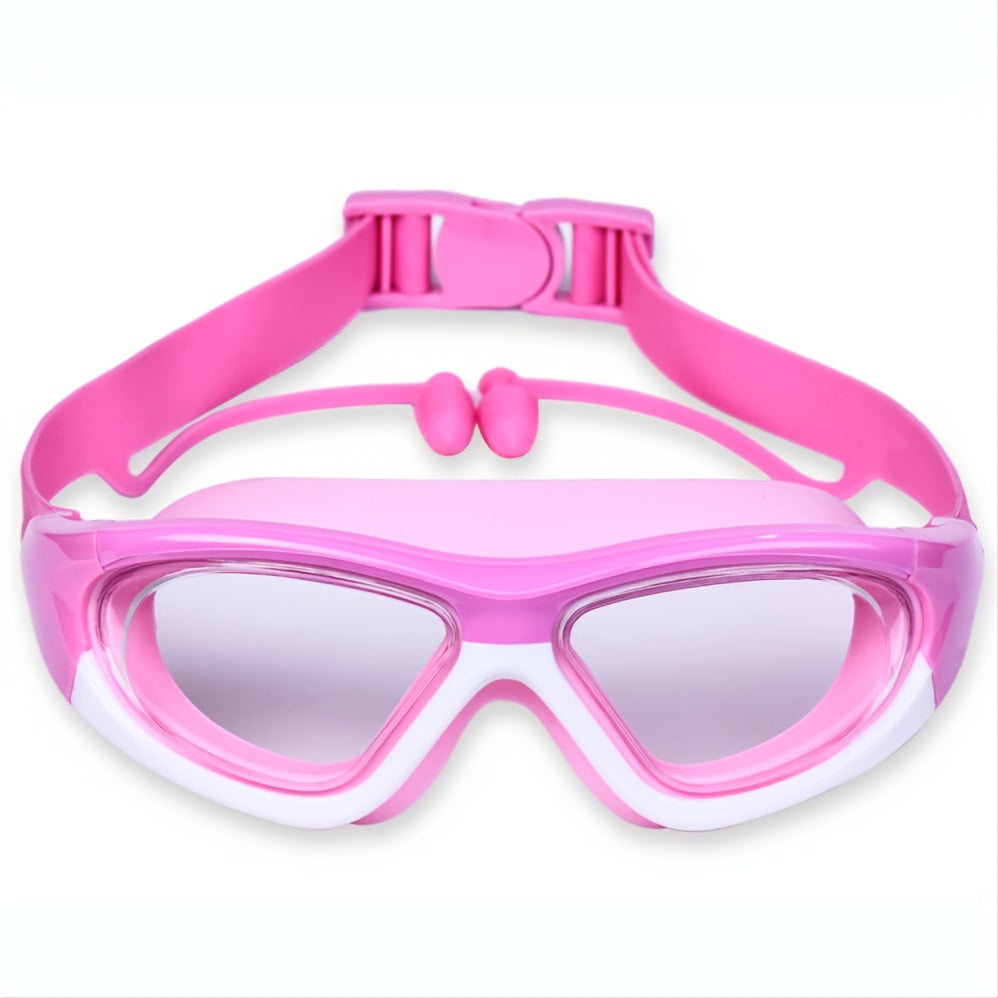 Kids' Swimming Goggles with Large Frame – Comfortable & Anti-Fog for Swimming Fun