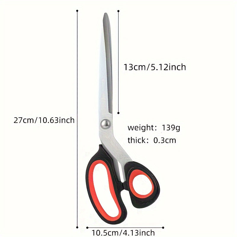 Multifunctional Stainless Steel Pizza Scissors with Comfort Grip – Easy Cutting of Pizza and More