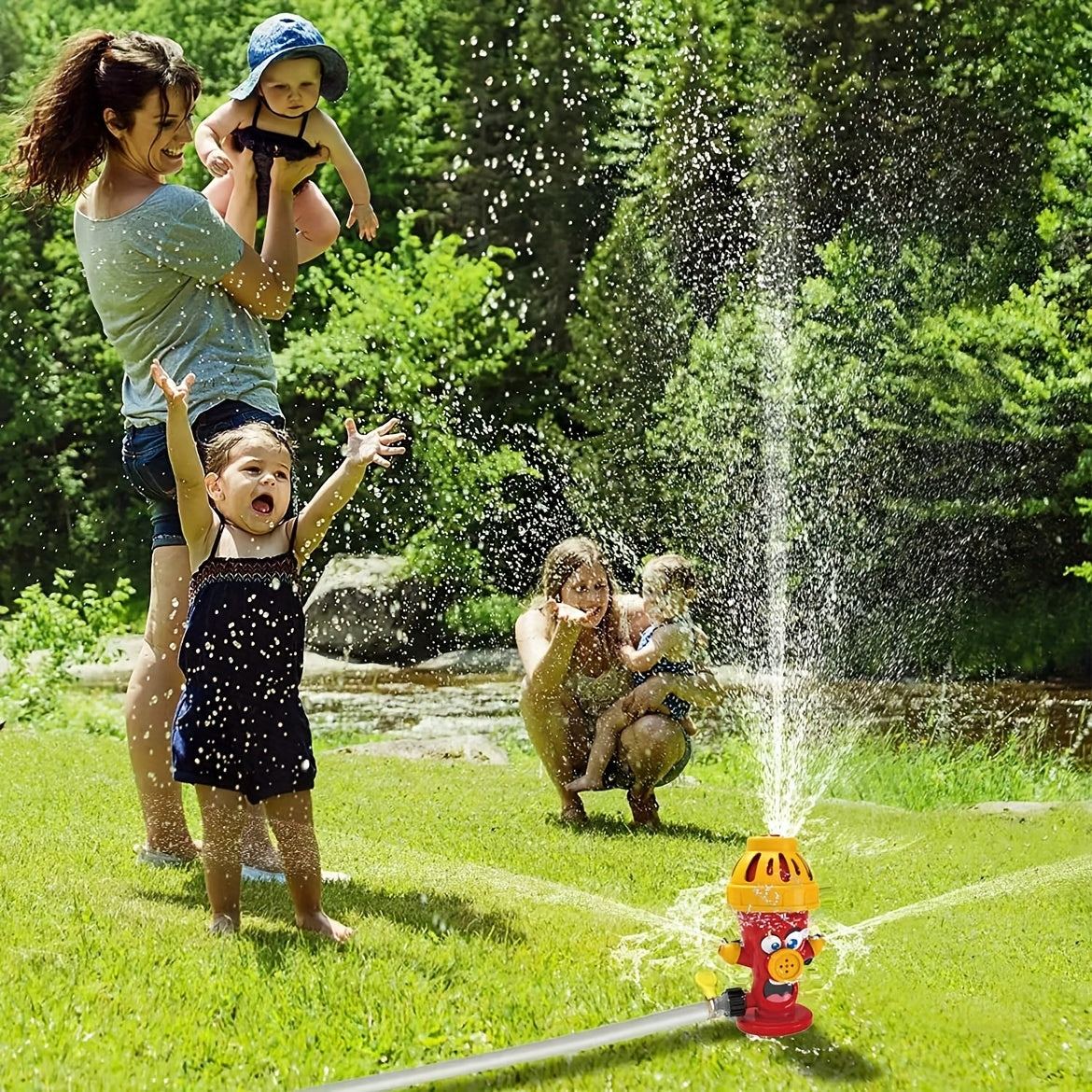 Playful Water Sprinkler Fire Hydrant – Fun and Refreshment for Children