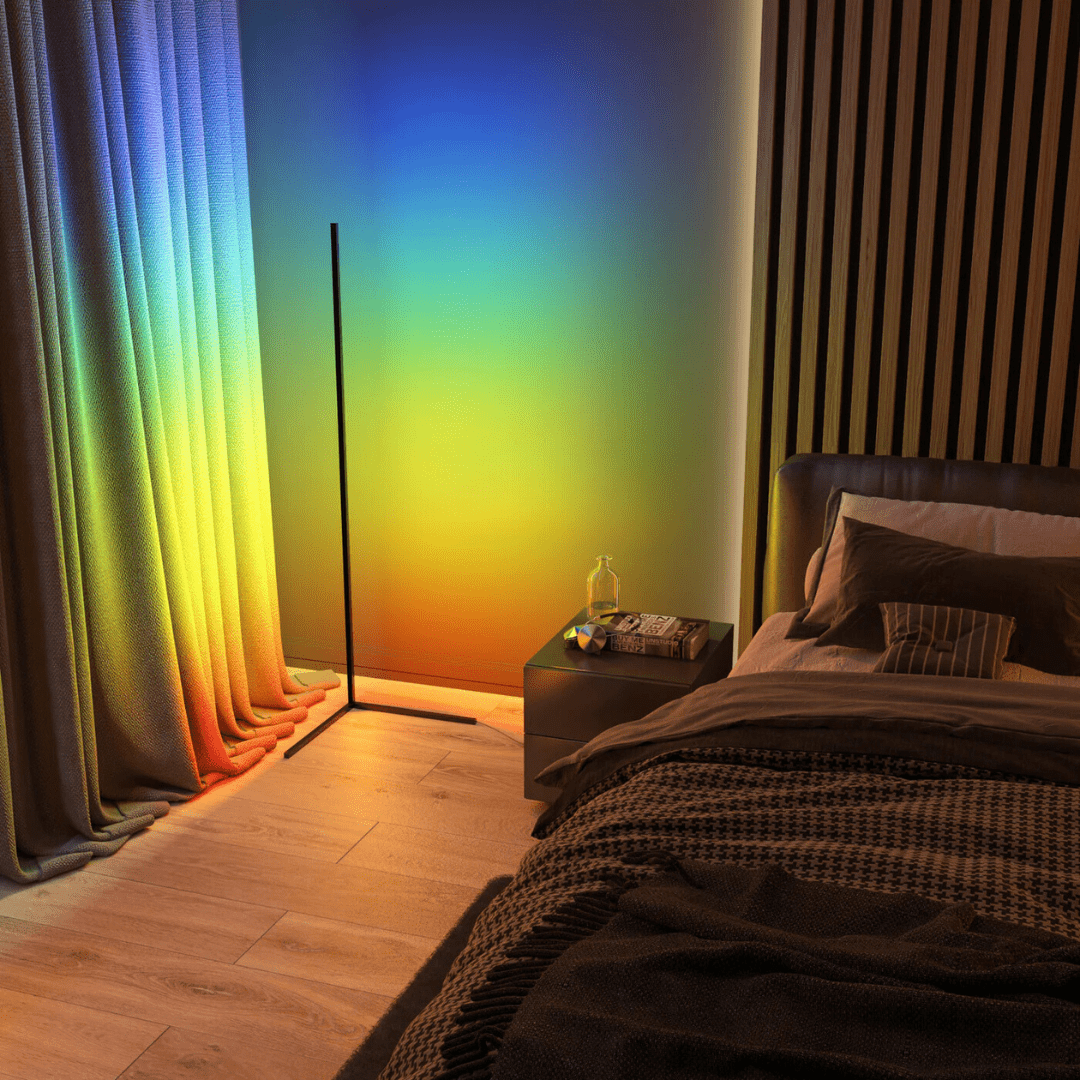 Dimmable LED Floor Lamp – Luxury Lighting with 1+ Million Colours