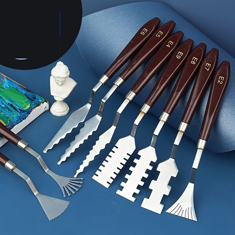 MasterBlend Palette Knife Set – Precision and Creativity for Oil Painting