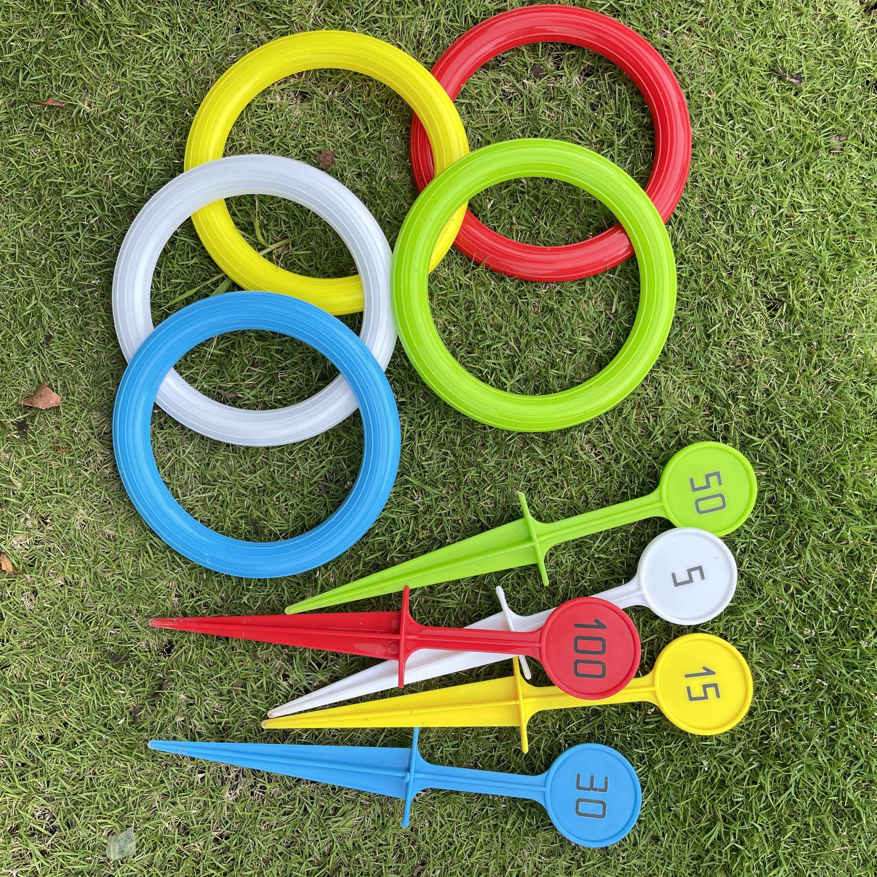 Colourful Ring Toss Set - For Enjoyable Outdoor Activities