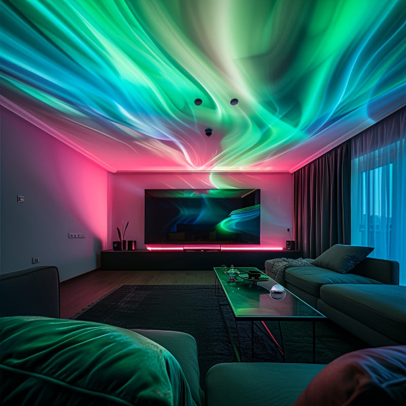 Magical Light Show Projector - Enchanting Colourful Starry Sky Effect