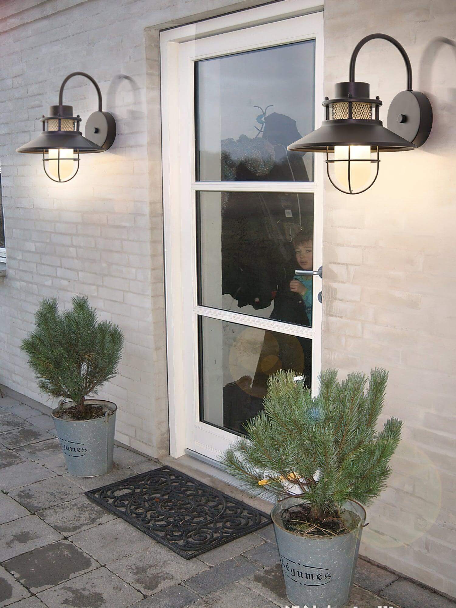 Industrial Outdoor Wall Light - Weatherproof