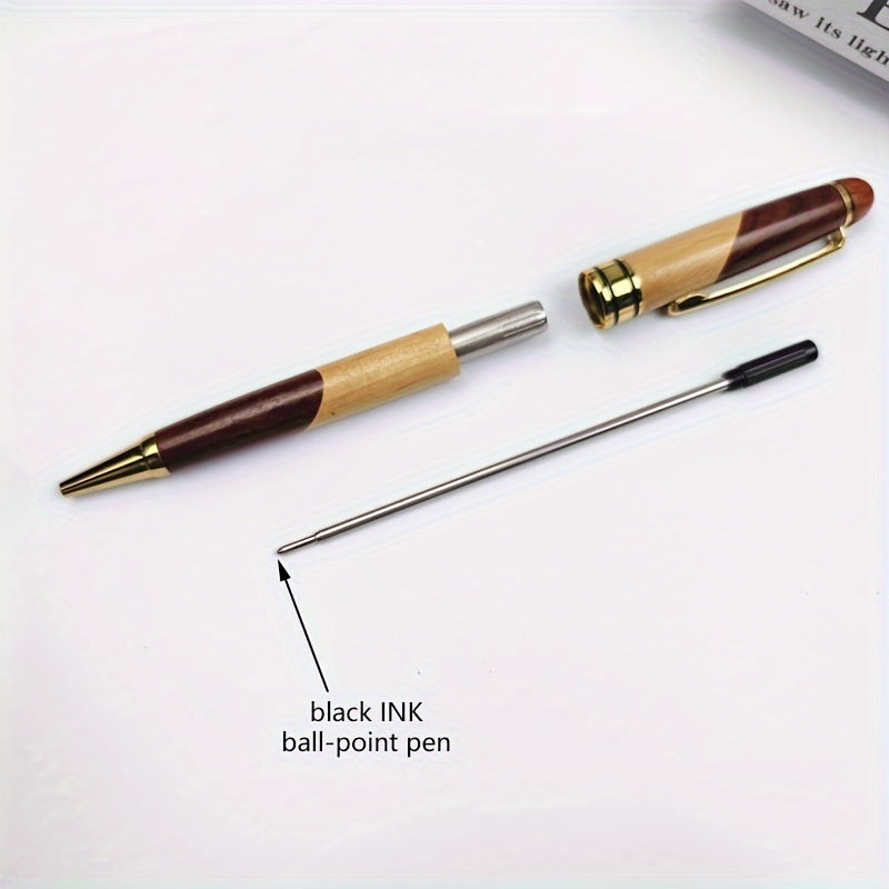 Premium Wooden Pen Box with Luxury Ballpoint Pen – Business and Stylish