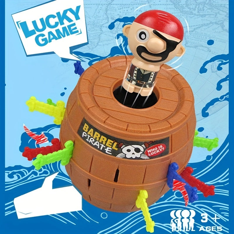 Pirate Barrel Lucky Game - Exciting, Fun, and Suitable for the Whole Family