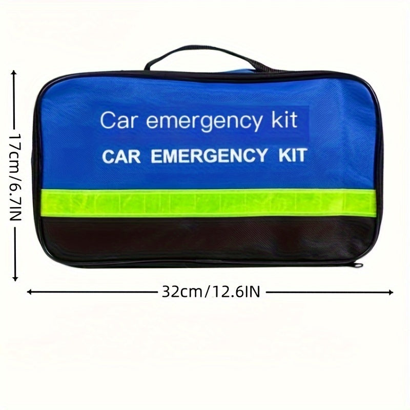 Auto Emergency Kit – Warning Triangle, Safety Vest, Cables and More