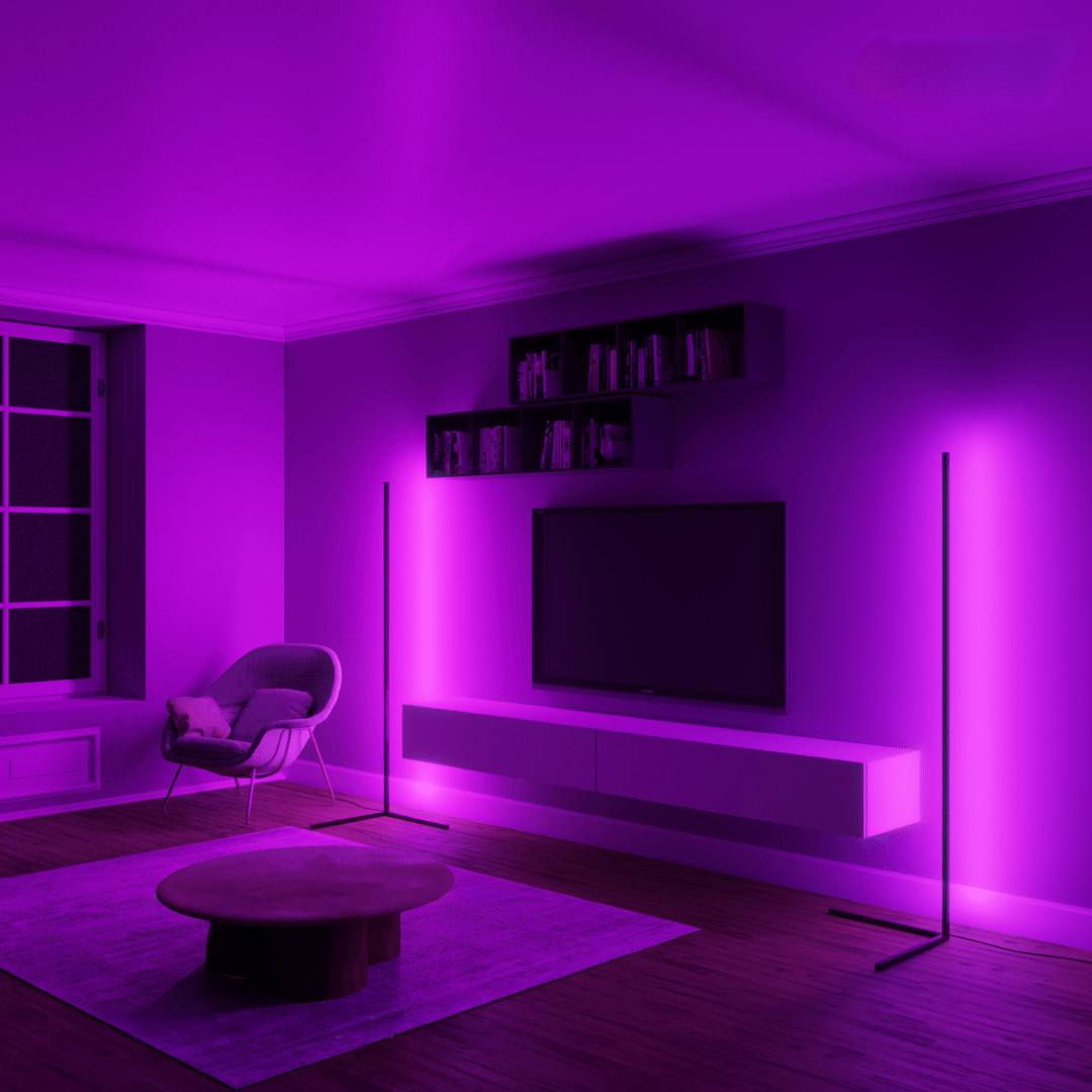 Dimmable LED Floor Lamp – Luxury Lighting with 1+ Million Colours