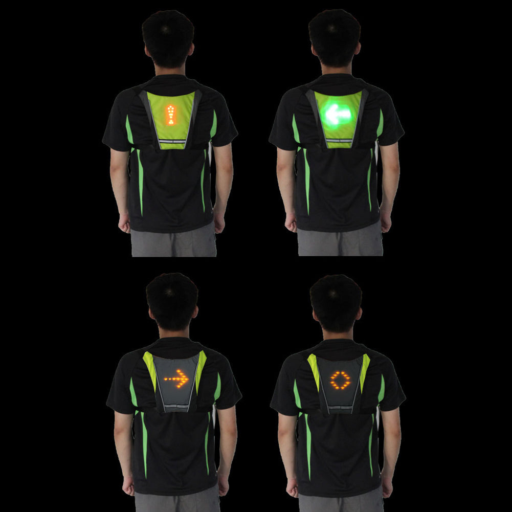 CycleBright Vest - Safe and Visible Cycling with Indicators