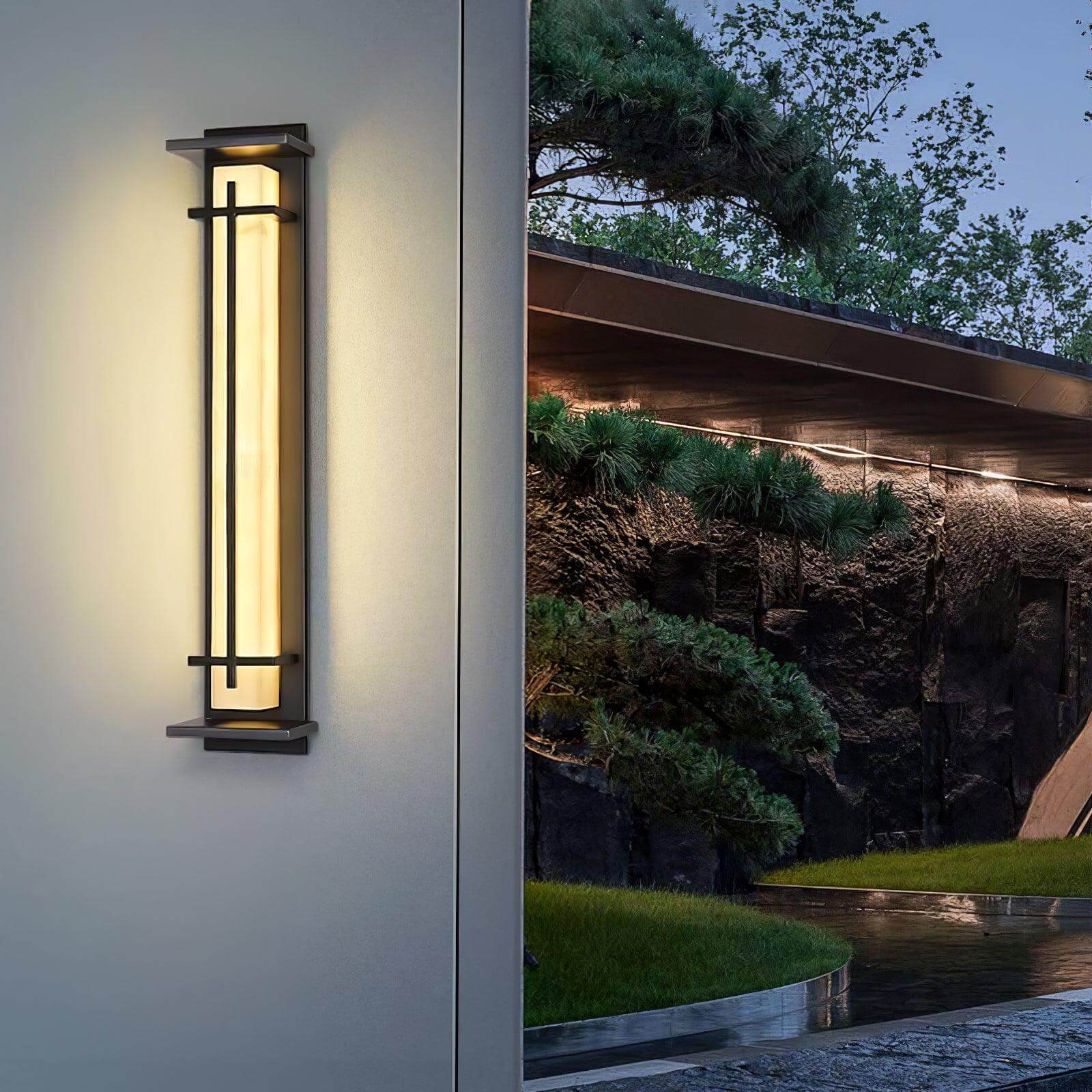 Modern Outdoor Wall Light - Waterproof & Durable