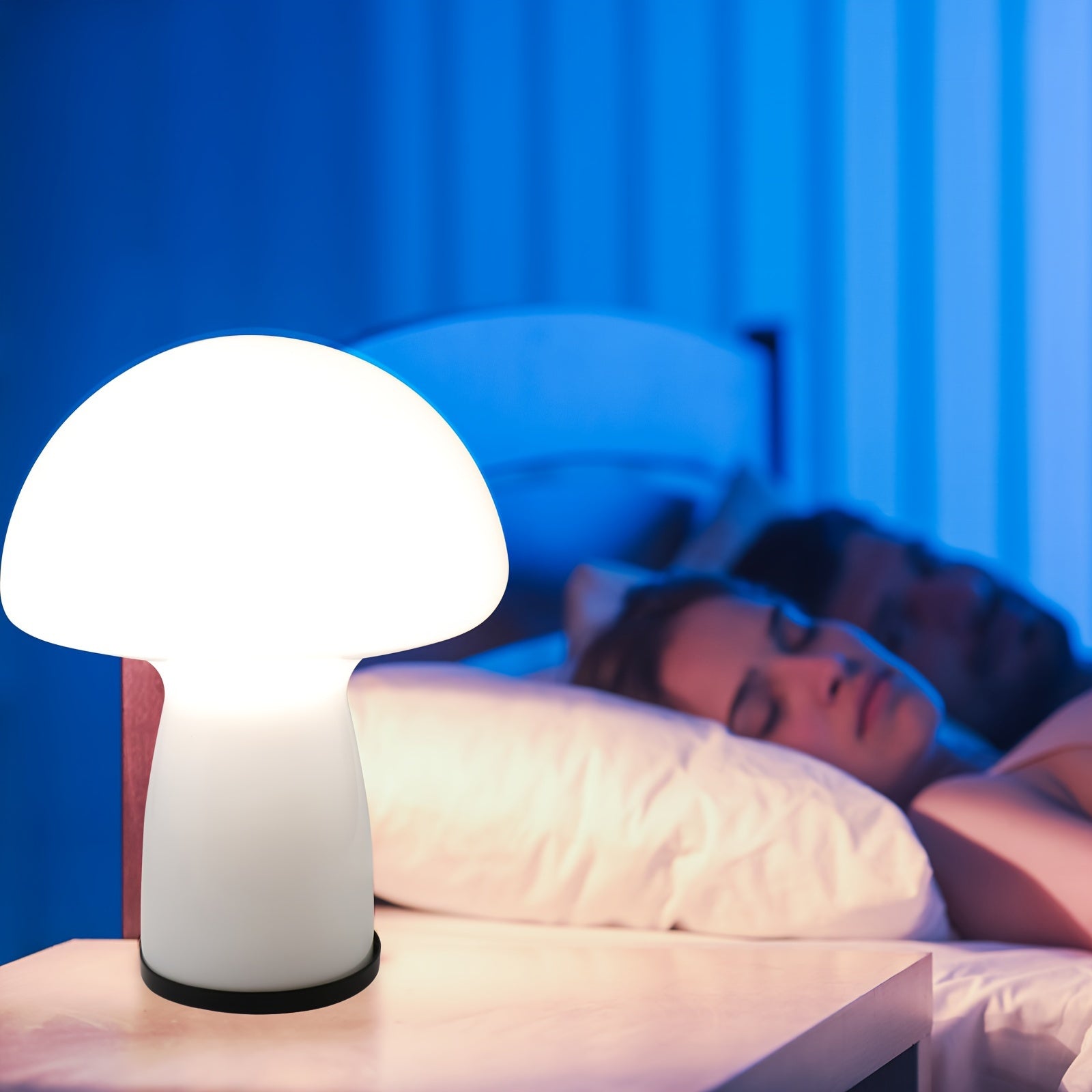 Playful Mushroom Lamp - Refined Atmosphere with a Retro Twist
