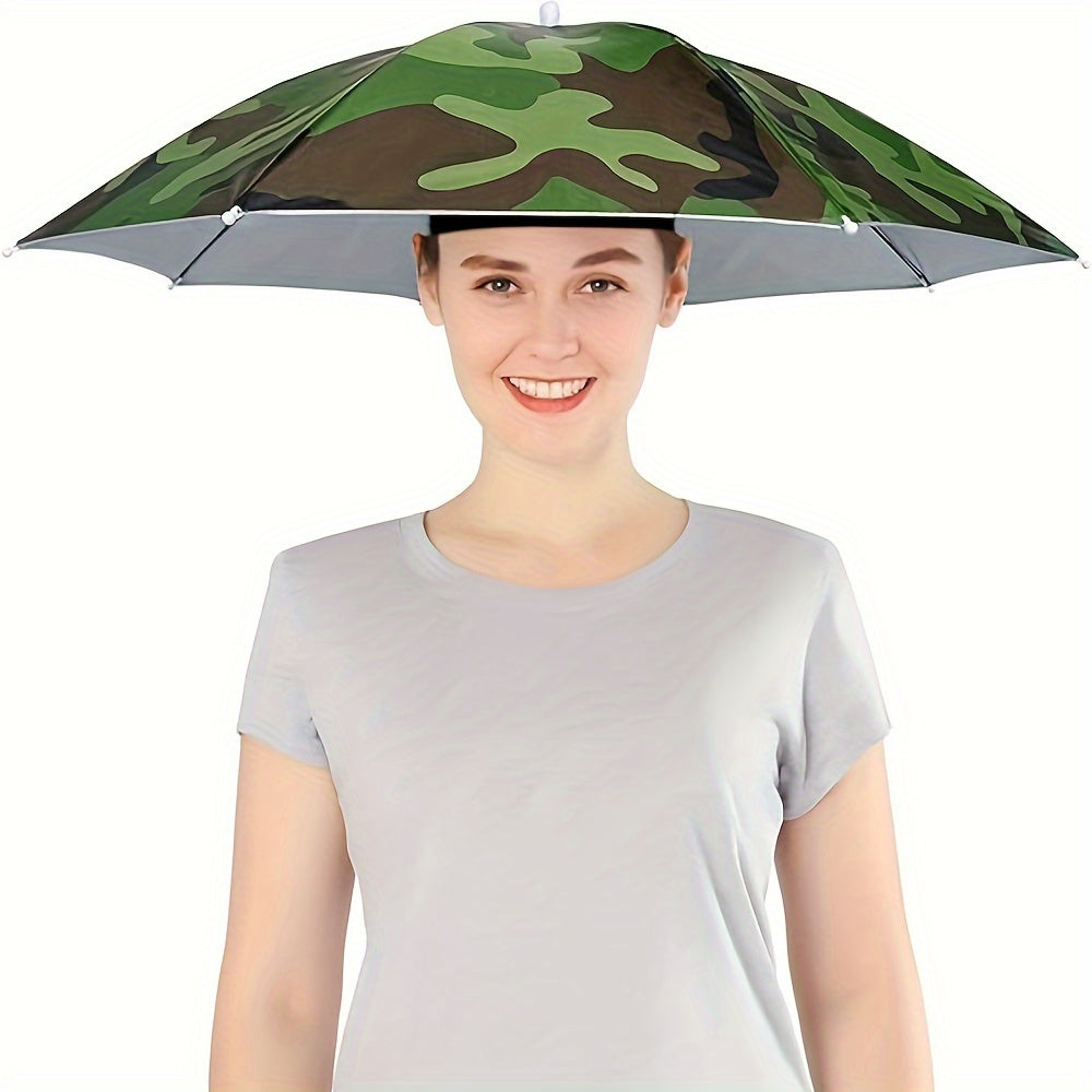 SunShade Umbrella Hat – Lightweight, UV-Protective, and Hands-Free