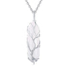 Stylish Crystal and Tree of Life Gemstone Necklace – Elara