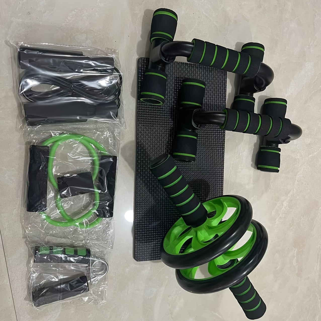 CoreMax Fitness Set – 7-Piece Training Set for Strong Abs and Core