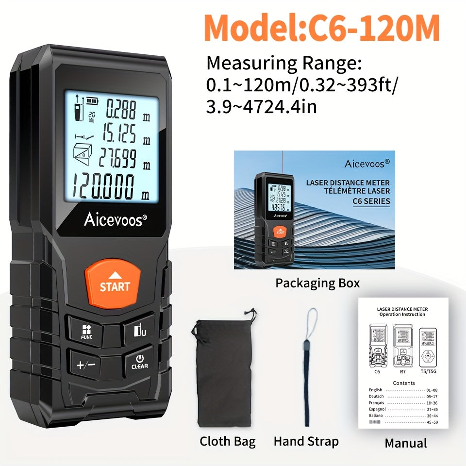 Compact Laser Distance Meter – Accurate and Robust Measuring Instrument