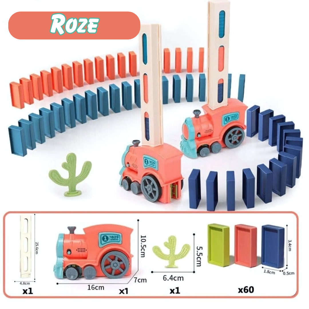 Automatic Domino Train - Fun and Educational